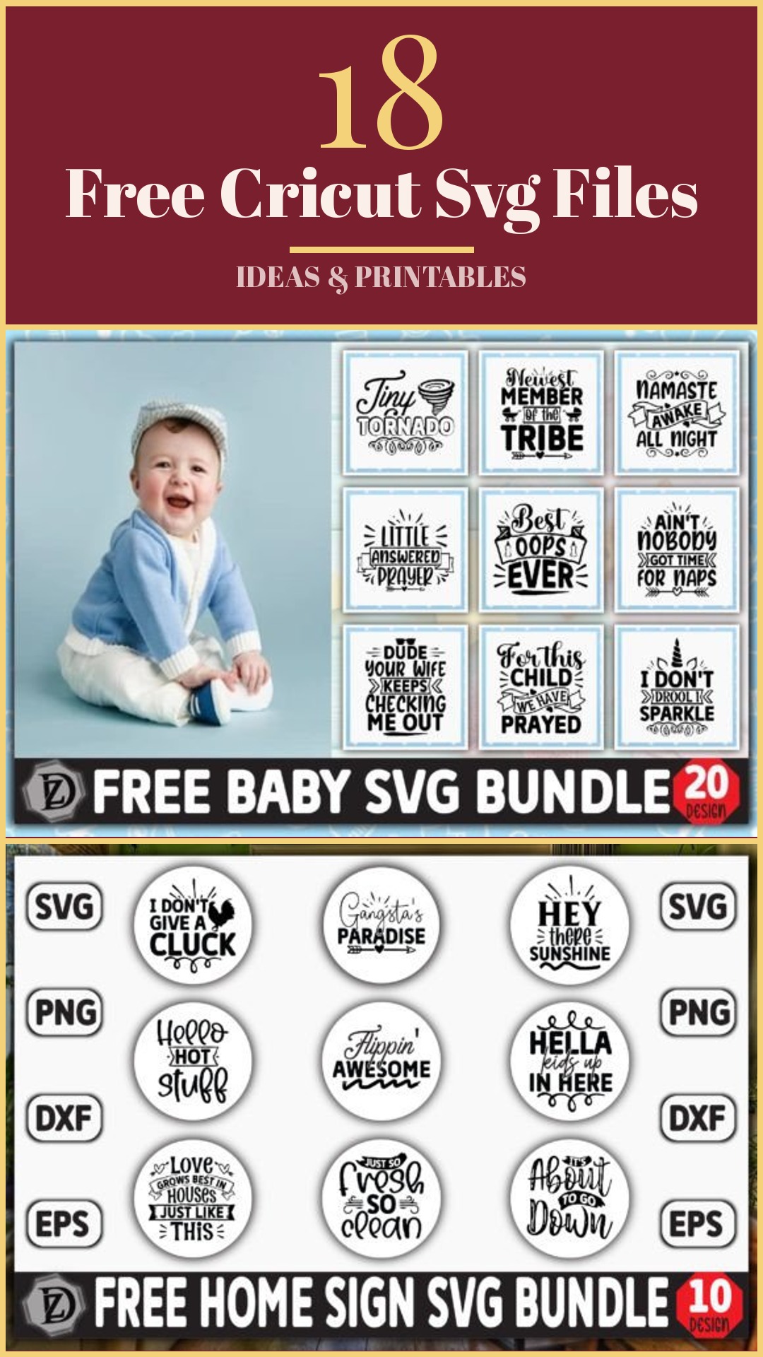 18 Free Cricut Svg Files